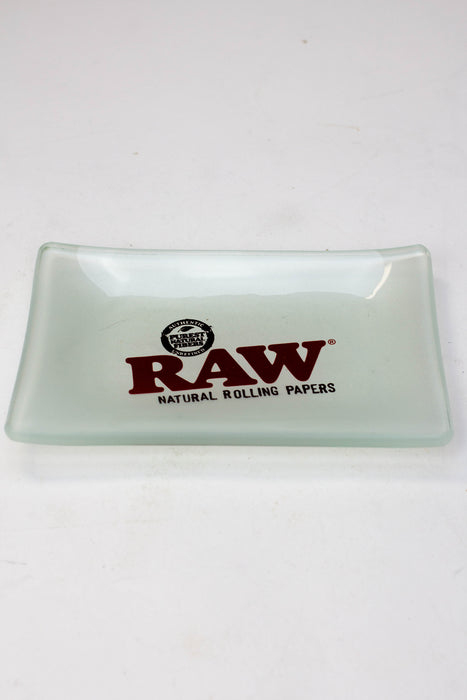 RAW GLASS MINI TRAY-Frosted - One Wholesale