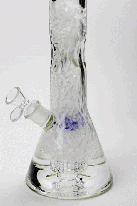 15" infyniti shower head diffuser 7 mm glass water bong Glass Bong ONE