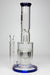 14" Infyniti triple layered honeycomb diffuser 7mm glass bong Glass Bong ONE