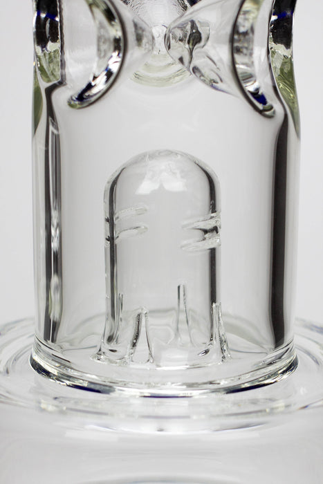14" Infyniti triple layered honeycomb diffuser 7mm glass bong Glass Bong ONE