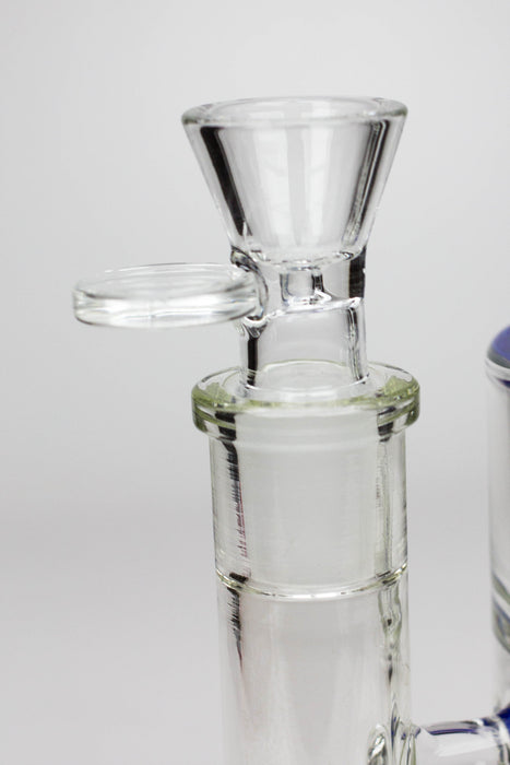 14" Infyniti triple layered honeycomb diffuser 7mm glass bong Glass Bong ONE