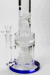 14" Infyniti triple layered honeycomb diffuser 7mm glass bong Glass Bong ONE