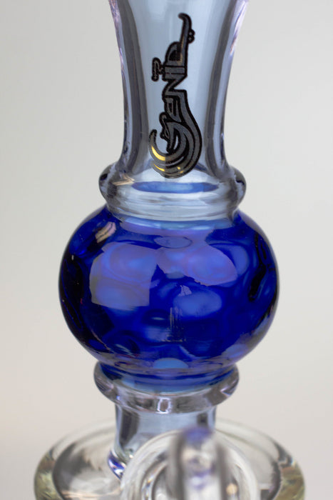 7" Genie hand bell fixed stem dab rig Glass Rig ONE