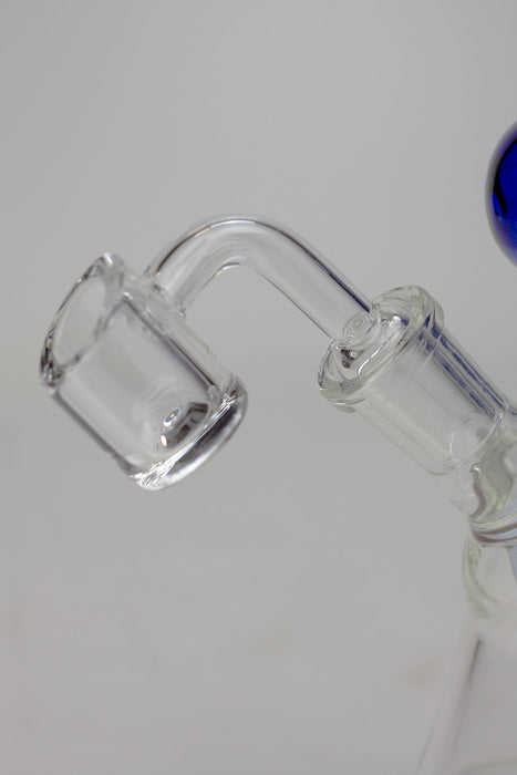7" Genie hand bell fixed stem dab rig Glass Rig ONE