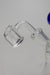 7" Genie hand bell fixed stem dab rig Glass Rig ONE