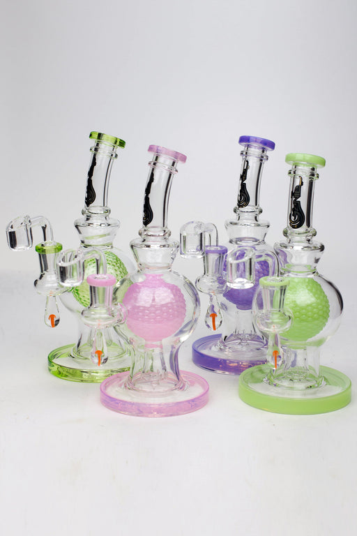 8" Genie Sphere in a Sphere dab rig Glass Rig ONE