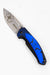 Outdoor rescue hunting knife PWT284-Blue - One Wholesale