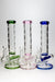 12" Infyniti Twist pattern tube inline diffused water bong Beaker Bong ONE
