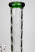 12" Infyniti Twist pattern tube inline diffused water bong Beaker Bong ONE