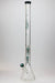 30" Genie 9 mm Dual tree arms beaker glass water bong-Teal - One Wholesale