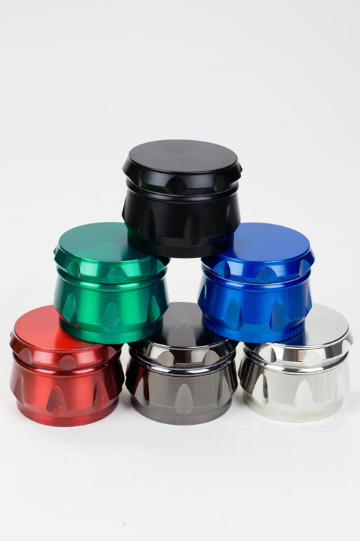 4 parts Assorted Color metal grinder Box of 12 Display Pack ONE