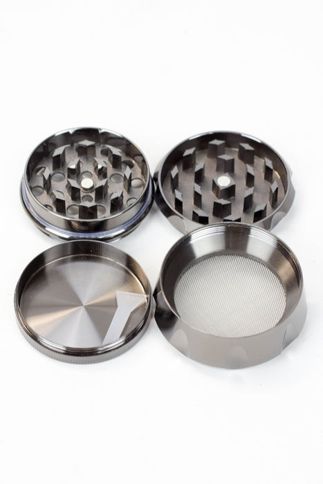 4 parts Assorted Color metal grinder Box of 12- - One Wholesale