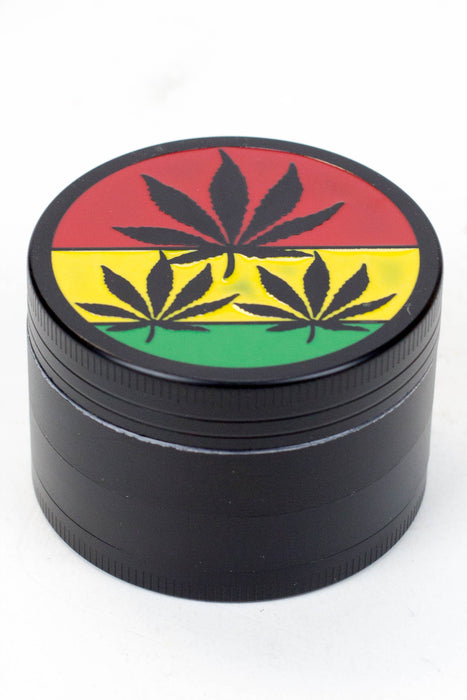 4 parts leaf black grinder Box of 12 Display Pack ONE