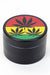 4 parts leaf black grinder Box of 12 Display Pack ONE
