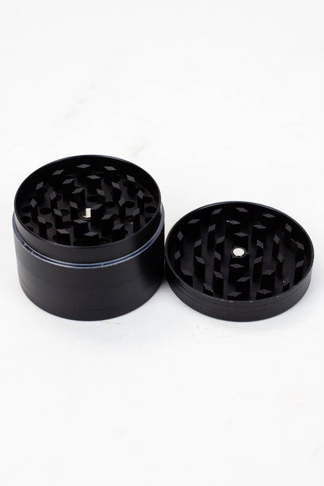 4 parts leaf black grinder Box of 12- - One Wholesale