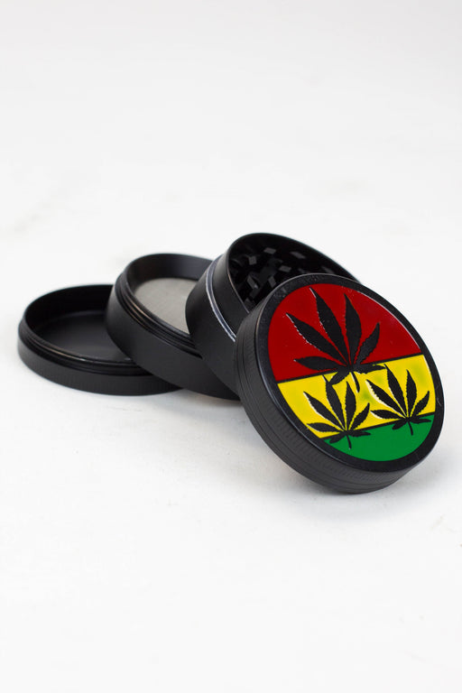 4 parts leaf black grinder Box of 12 Display Pack ONE