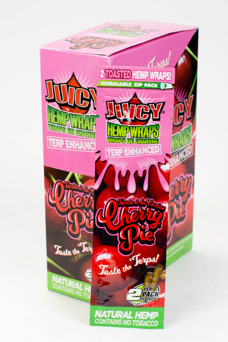 Juicy Jay's Hemp Wraps New flavors-Cherry Pie - One Wholesale