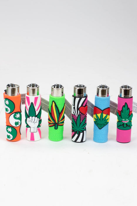 CLIPPER POP COVER LEAVES 3 LIGHTERS COLLECTION- - One Wholesale