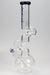 16" Spark 7mm kink zong glass bong-Blue - One Wholesale