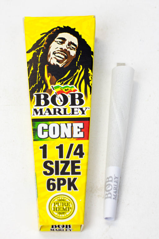 Bob Marley 1 1/4 Pure hemp Pre-rolled cone Box of 33- - One Wholesale