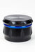 Genie 4 parts black herb grinder Box of 6 Display Pack ONE