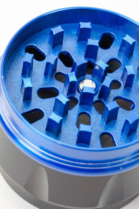 Genie 4 parts black herb grinder Box of 6 Display Pack ONE