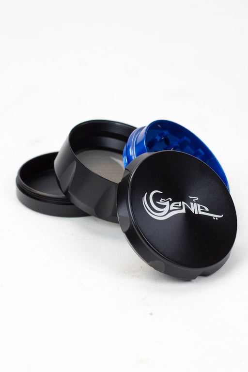 Genie 4 parts black herb grinder Box of 6 Display Pack ONE