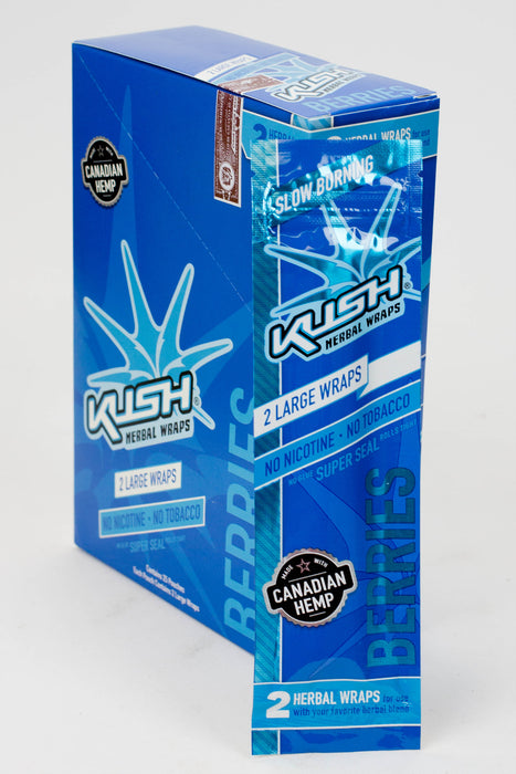 KUSH® HERBAL WRAPS-Berries - One Wholesale