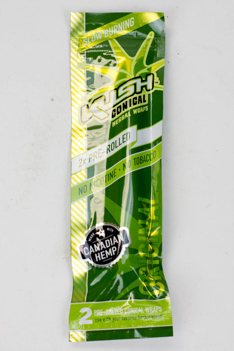 KUSH® CONICAL HERBAL WRAPS- - One Wholesale
