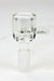 Built-in Glass Screen large bowl for 14 mm joint-Clear - One Wholesale