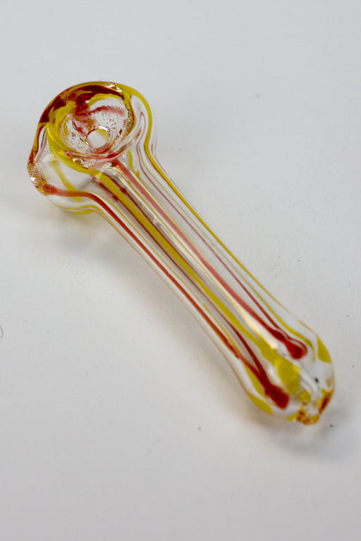 2.5" soft glass 8548 hand pipe - Pack of 5- - One Wholesale