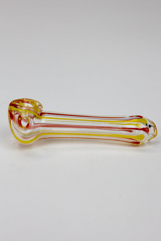 2.5" soft glass 8548 hand pipe - Pack of 5- - One Wholesale