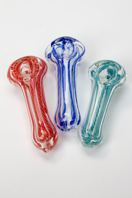 3" Soft glass 8549 hand pipe- - One Wholesale