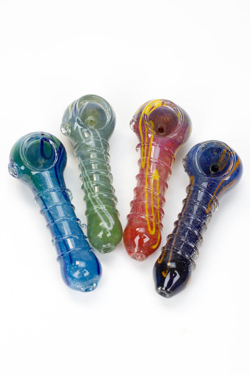 4.5" soft glass 8553 hand pipe Glass Pipe ONE