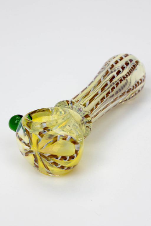 4.5" soft glass 8562 hand pipe - 160 Glass Pipe ONE