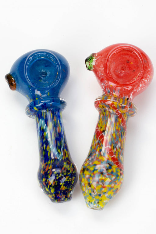 4.5" soft glass 8563 hand pipe - 165- - One Wholesale