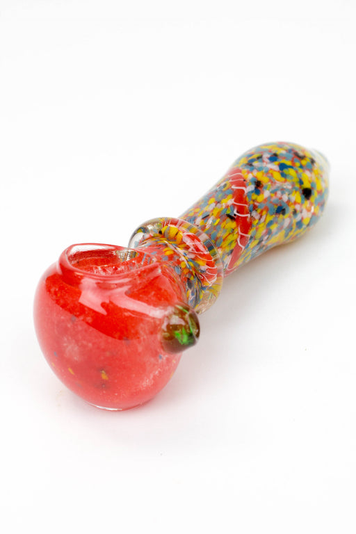 4.5" soft glass 8563 hand pipe - 165- - One Wholesale