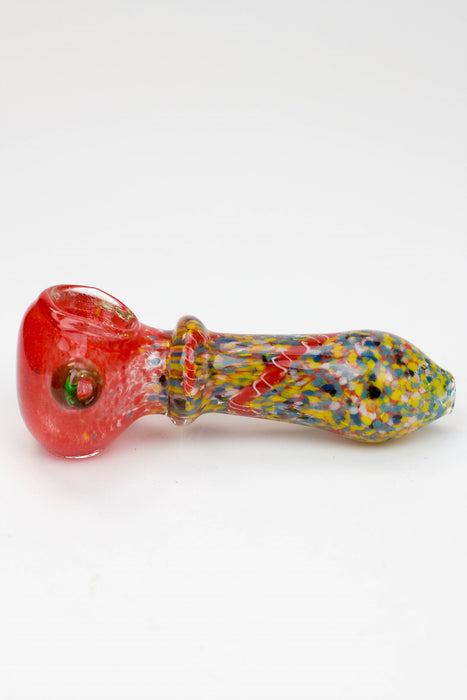 4.5" soft glass 8563 hand pipe - 165- - One Wholesale