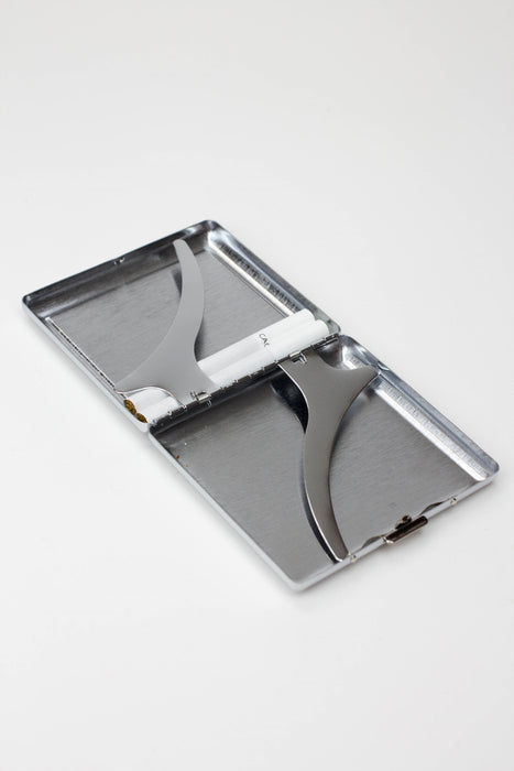 Metal Tin Cigarette Case Box of 8- - One Wholesale