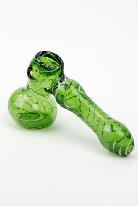5" Single chamber Hammer bubbler-Assorted- - One Wholesale