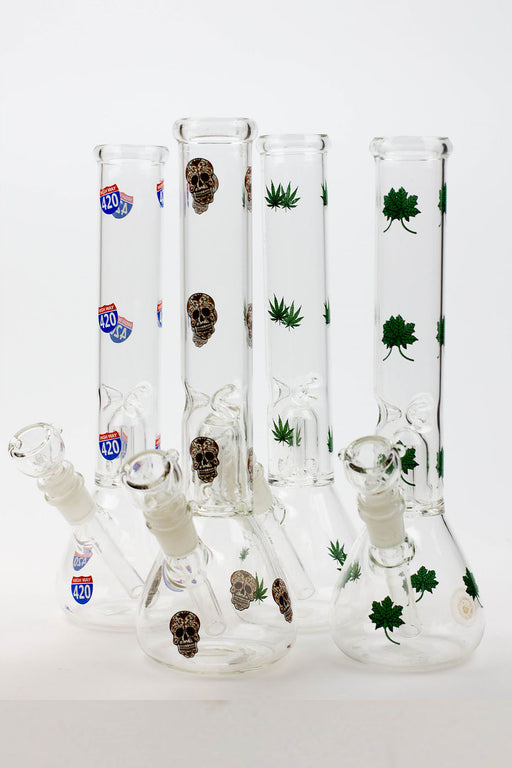 11.5" single dome percolator glass water bong Glass Bong ONE