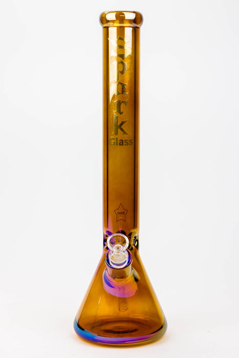 17.5" SPARK / 9 mm / Electroplated glass beaker bong Glass Bong ONE
