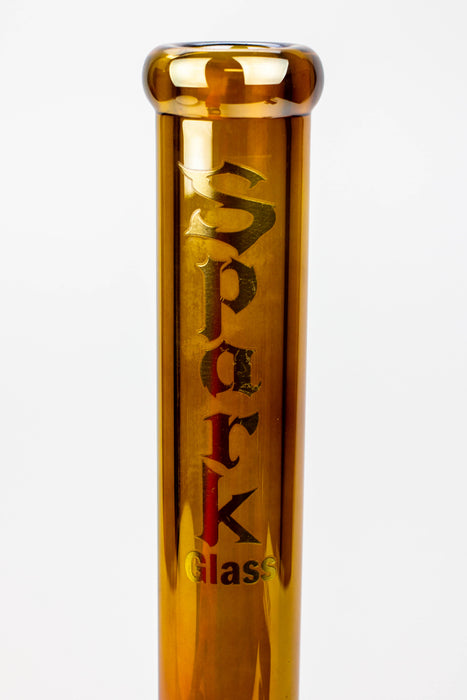 17.5" SPARK / 9 mm / Electroplated glass beaker bong Glass Bong ONE