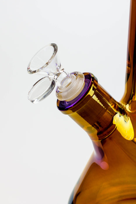 17.5" SPARK / 9 mm / Electroplated glass beaker bong Glass Bong ONE