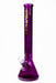 17.5" SPARK / 9 mm / Electroplated glass beaker bong Glass Bong ONE Purple