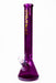 17.5" SPARK / 9 mm / Electroplated glass beaker bong-Purple - One Wholesale