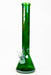 17.5" SPARK / 9 mm / Electroplated glass beaker bong Glass Bong ONE Green