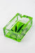 Rectangle glass ashtray Box of 6- - One Wholesale