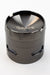 SPARK 4 Parts grinder with side window-Gun Metal - One Wholesale