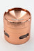 SPARK 4 Parts grinder with side window-Rose Gold - One Wholesale